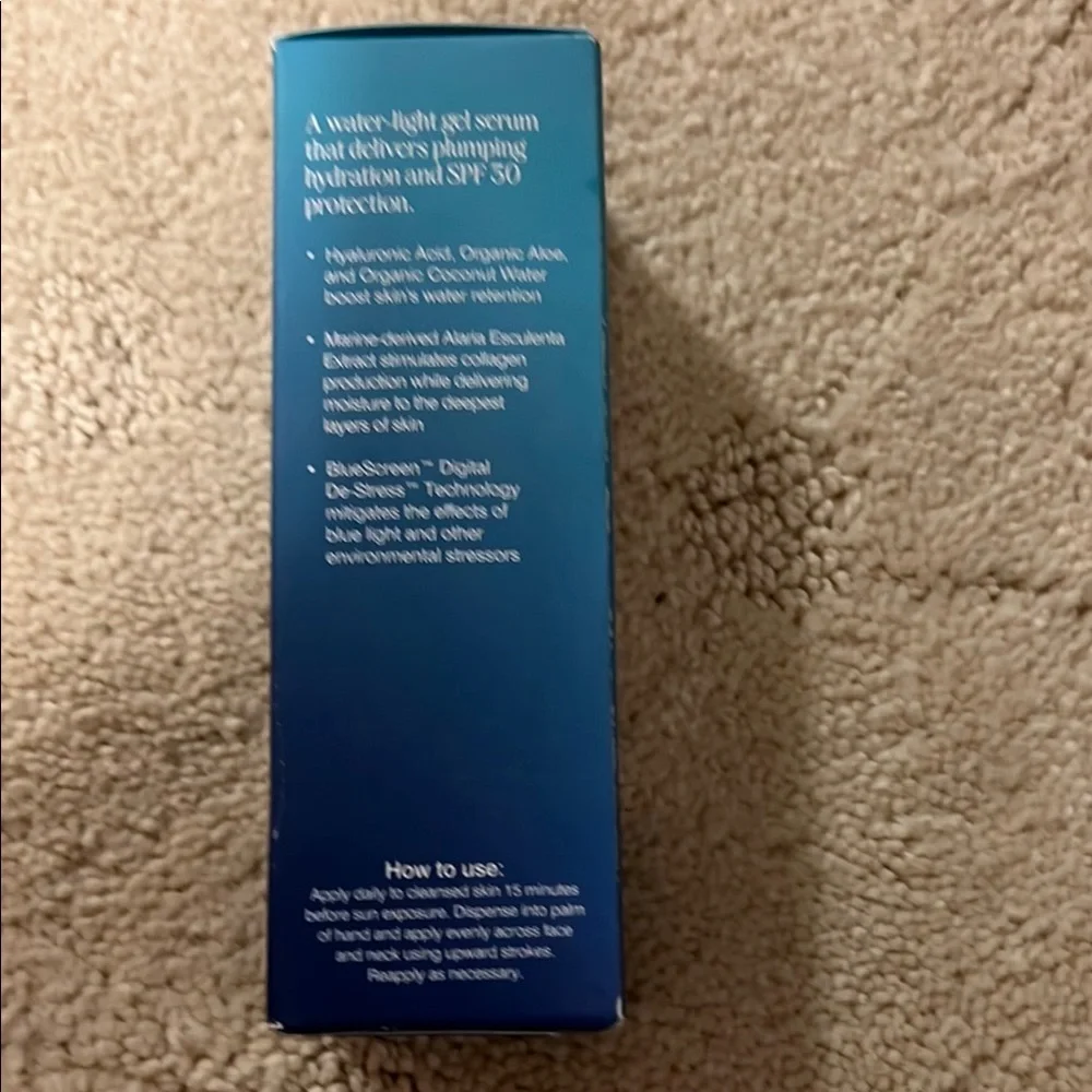 COOLA Blue Water Gel Serum SPF 30 - Picture 2 of 5